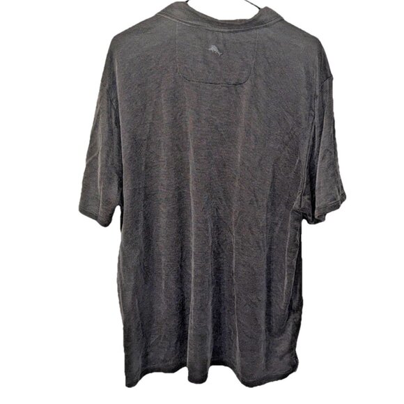 Tommy Bahama Dark Gray Polo Size XXL - Picture 4 of 6